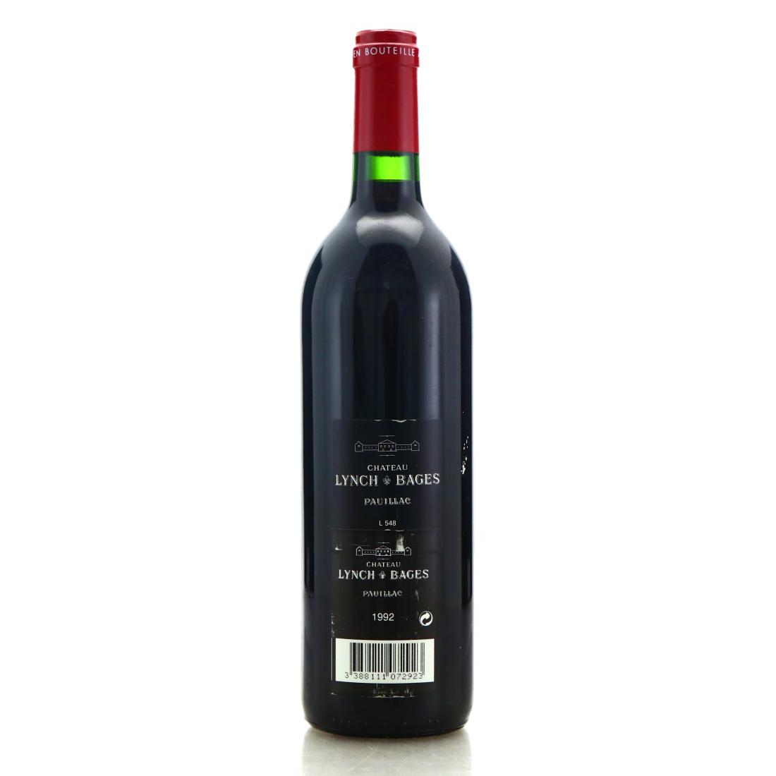 Image for Ch. Lynch-Bages 1992 Pauillac 5eme-Cru