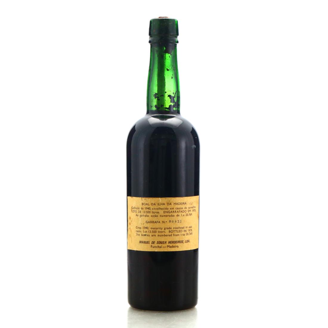 Image for Manuel De Sousa Herdeiros 1940 Boal Madeira
