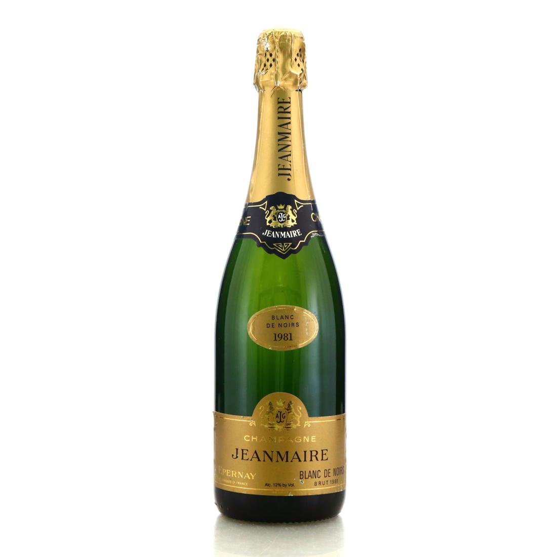 Image for Jeanmaire Blanc De Noirs Brut 1981 Vintage Champagne