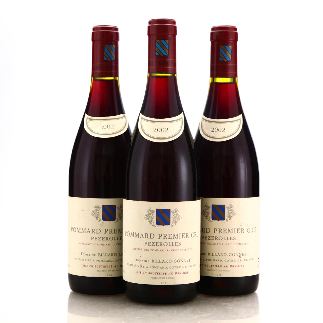 Image for Dom. Billard-Gonnet Les Pezerolles 2002 Pommard 1er Cru