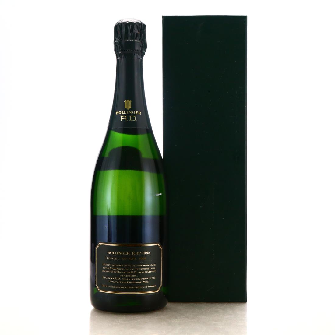 Image for Bollinger R.D. Extra Brut 1982 Vintage Champagne