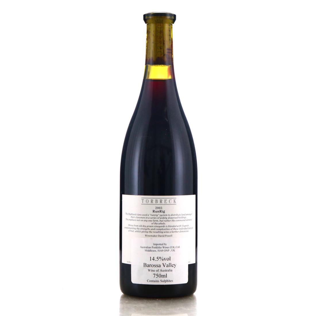 Image for Torbreck RunRig 2003 Barossa