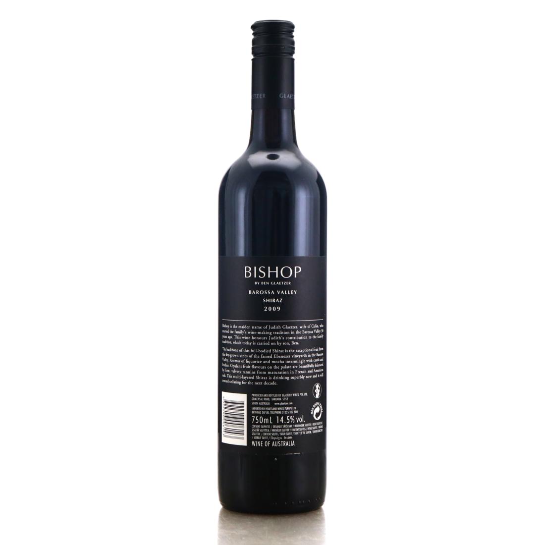Image for B.Glaetzer Bishop Shiraz 2009 Barossa