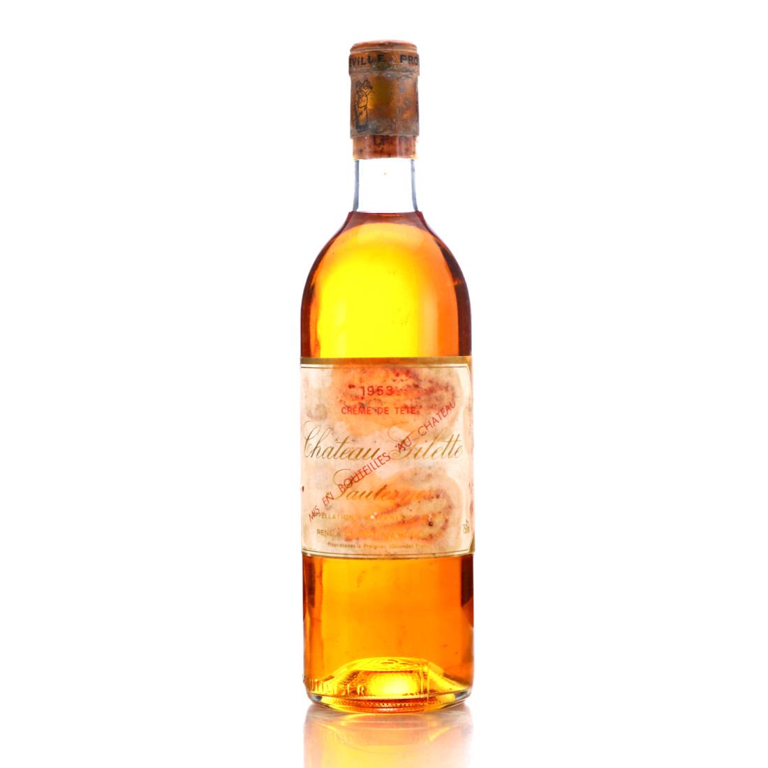 Image for Ch. Gilette Crème De Tête 1953 Sauternes