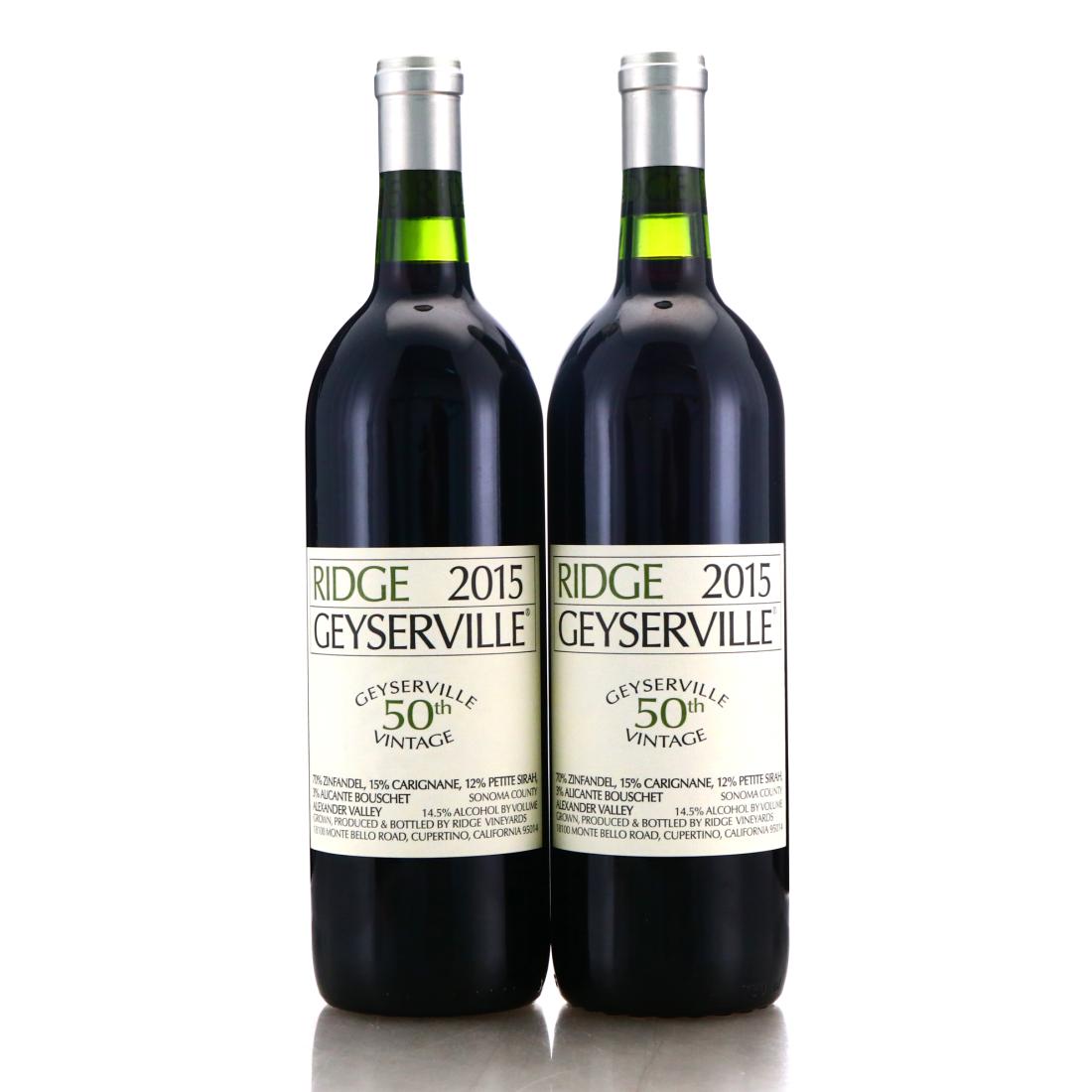 Image for Ridge Geyserville 2015 Sonoma