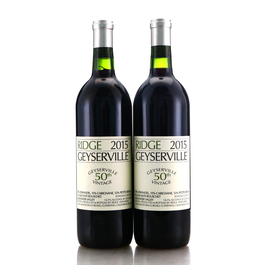 Image for Ridge Geyserville 2015 Sonoma