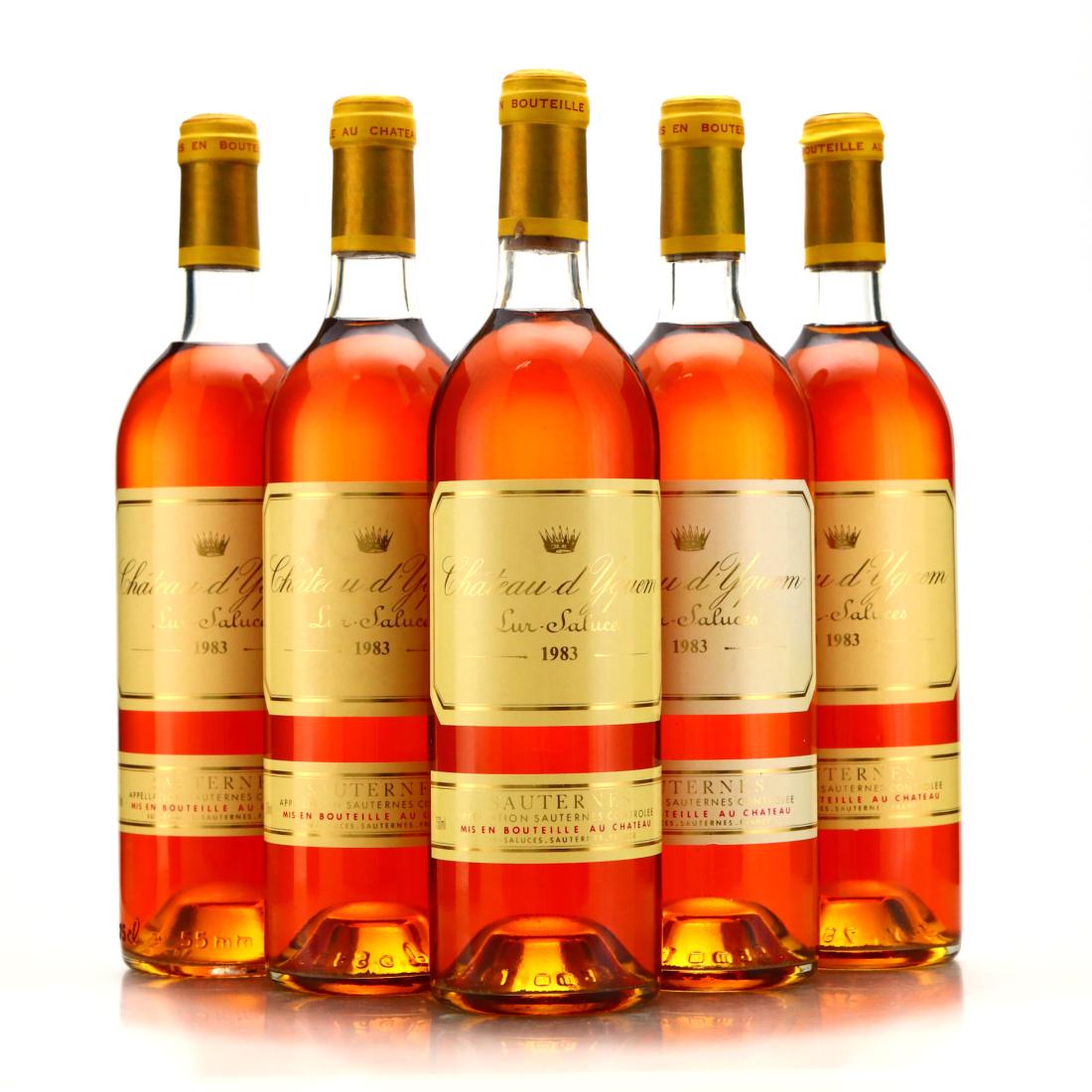 Ch. d'Yquem 1983 Sauternes 1er-Cru-Superior 5x75cl