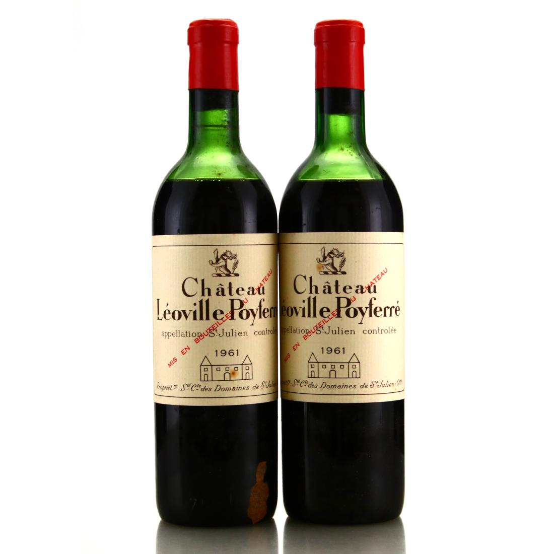 Ch. Leoville Poyferre 1961 St-Julien 2eme-Cru 2x75cl