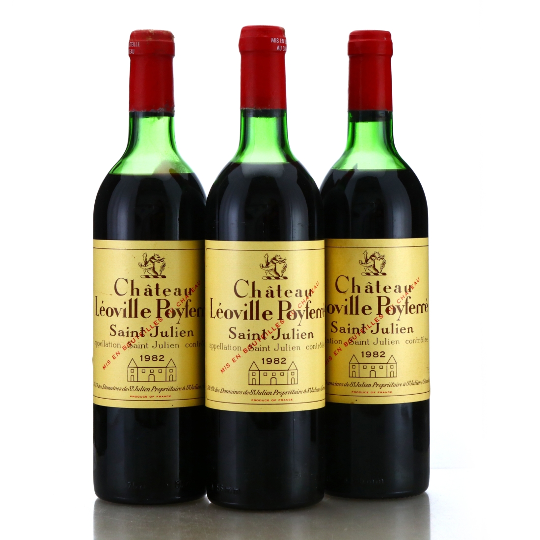 Ch. Leoville Poyferre 1982 St-Julien 2eme-Cru 3x75cl