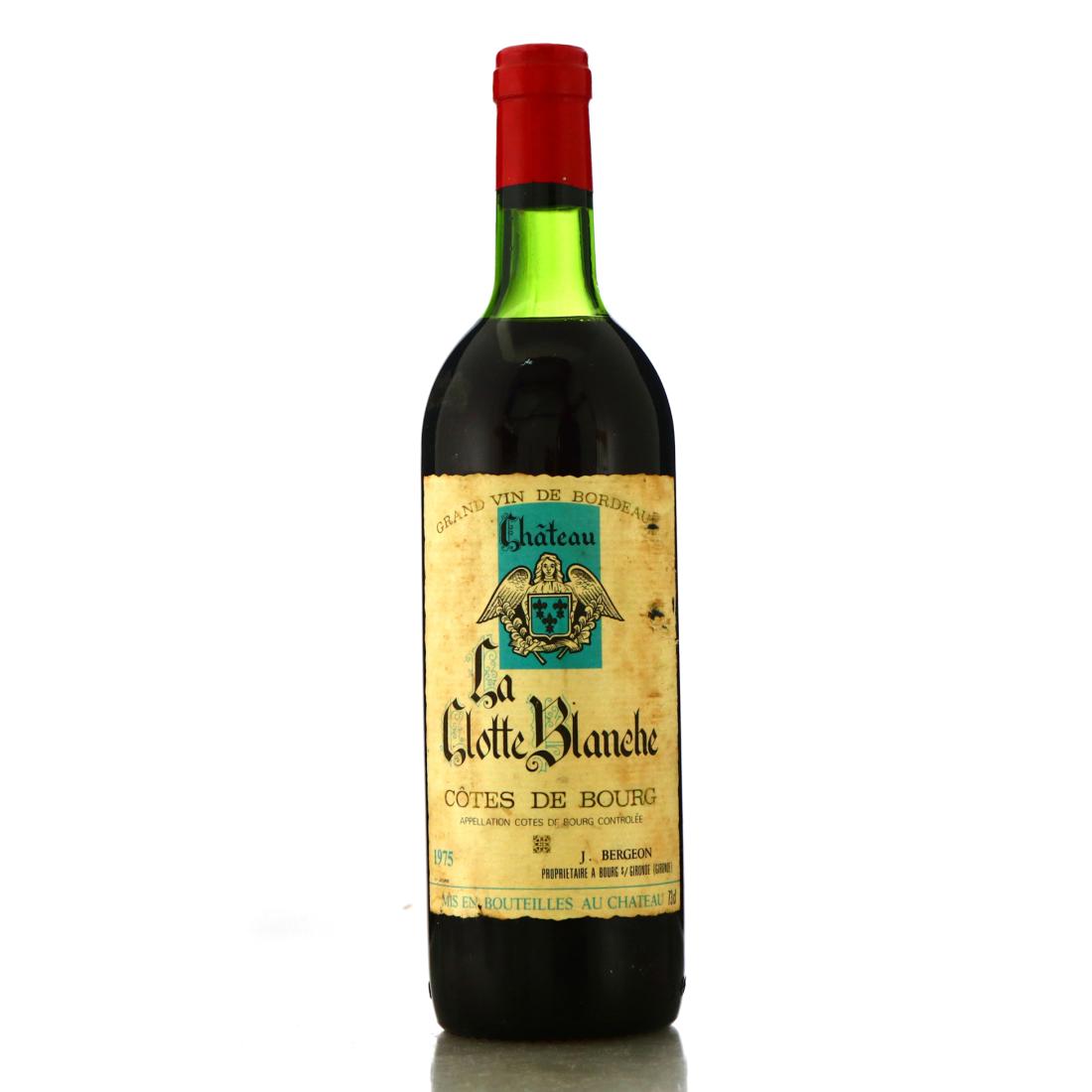 Image for Ch. La Clotte Blanche 1975 Cotes-De-Bourg
