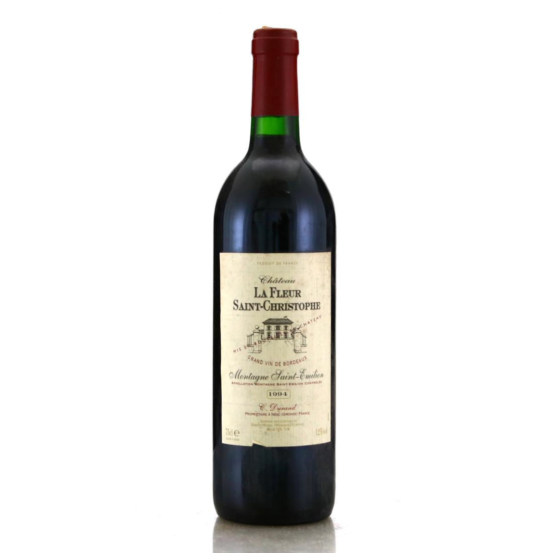 Image for Ch. La Fleur Saint-Christophe 1994 Montagne-St-Emilion