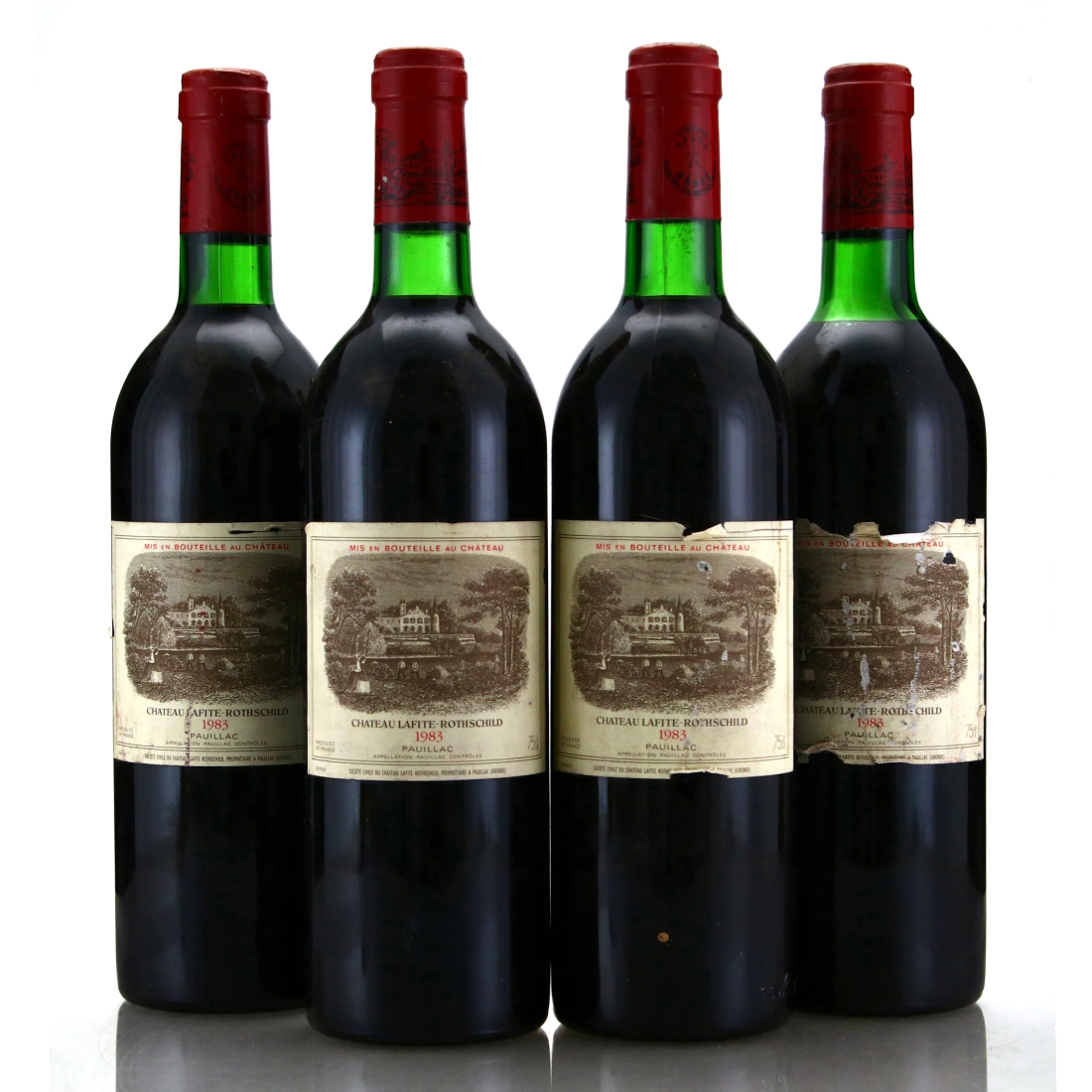 Ch. Lafite-Rothschild 1983 Pauillac 1er-Cru 4x75cl