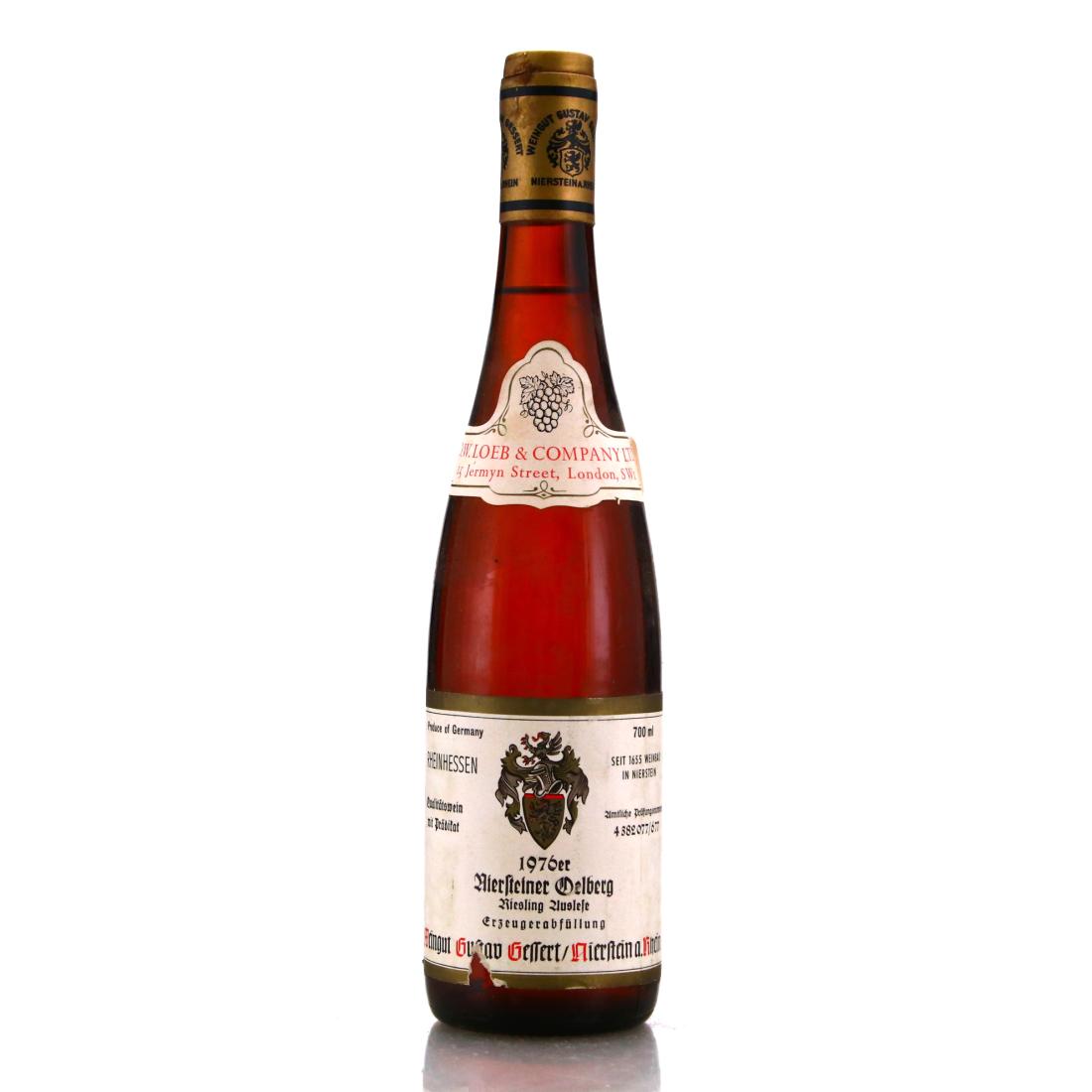 Image for G.Geffer Hiersteiner Delberg Riesling Auslese 1976 Rheinhessen