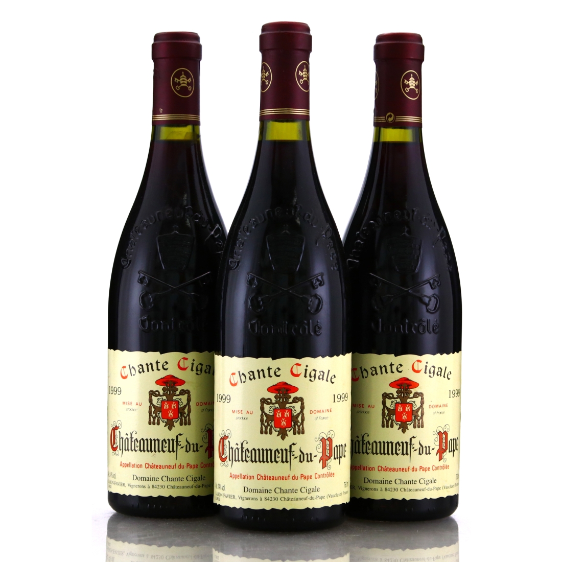 Dom. Chante Cigale 1999 Chateauneuf-Du-Pape 3x75cl