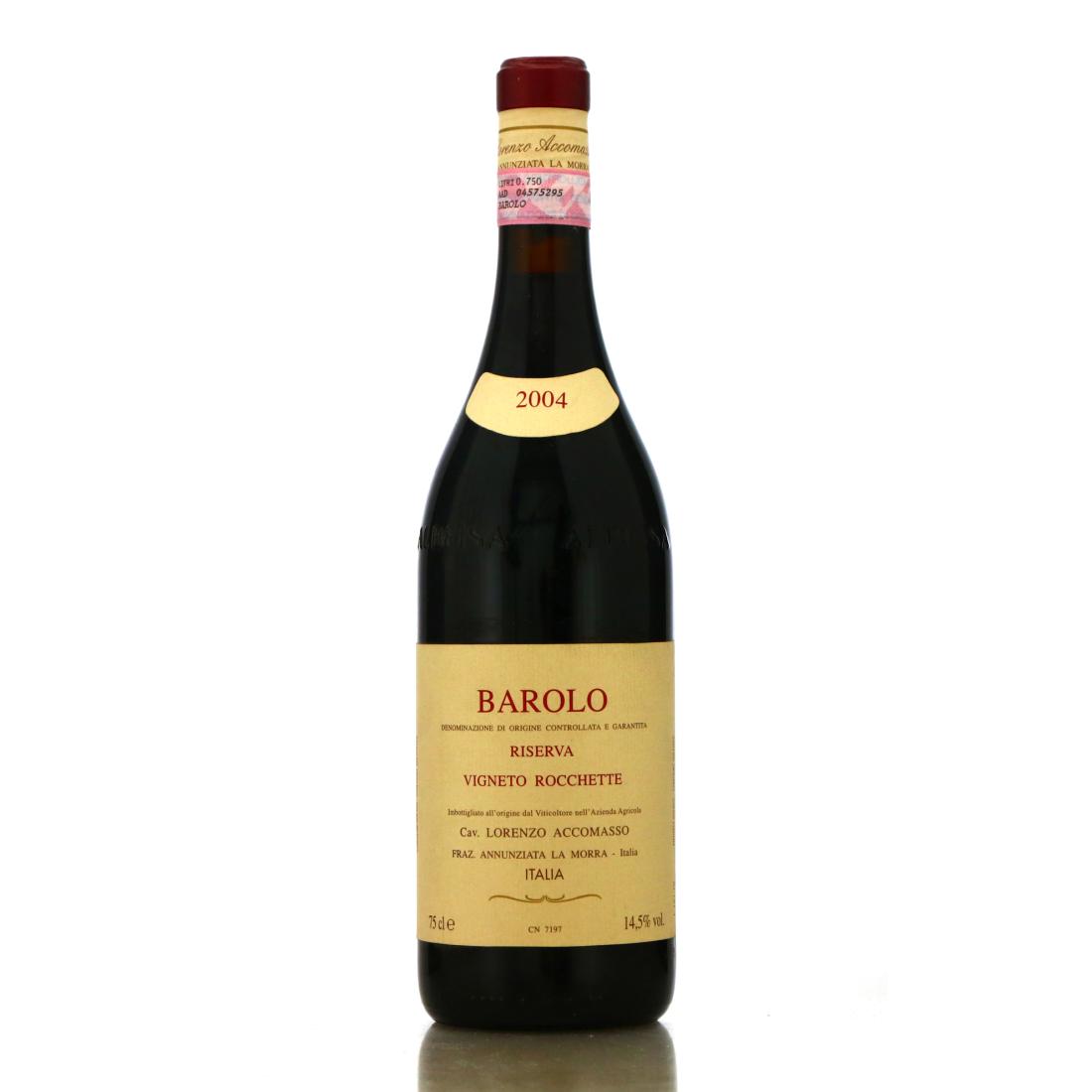 Image for L.Accomasso Vigneto Rocchette 2004 Barolo Riserva
