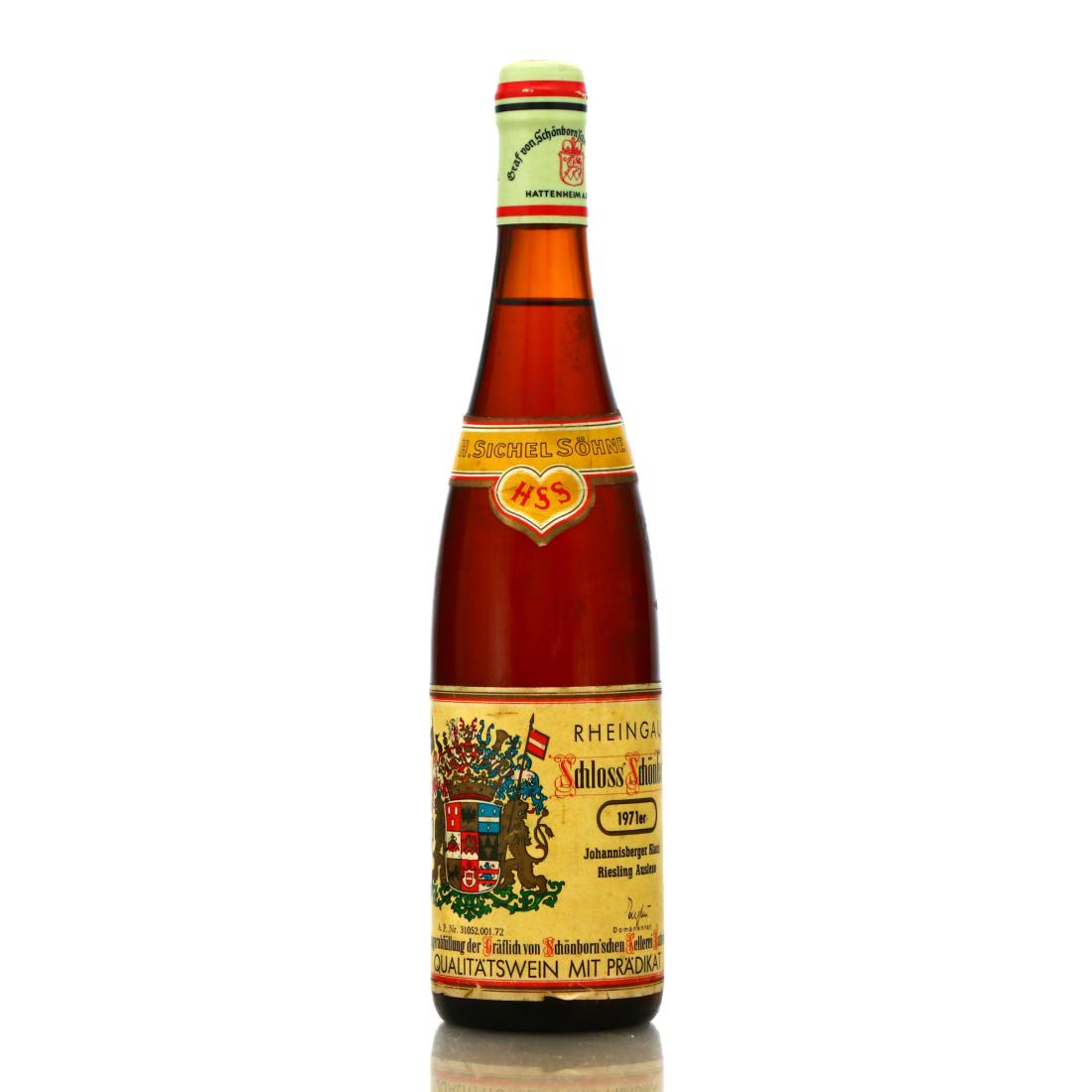 Image for Schloss Schonborn Johannisberger Klaus Riesling Auslese 1971 Rheingau
