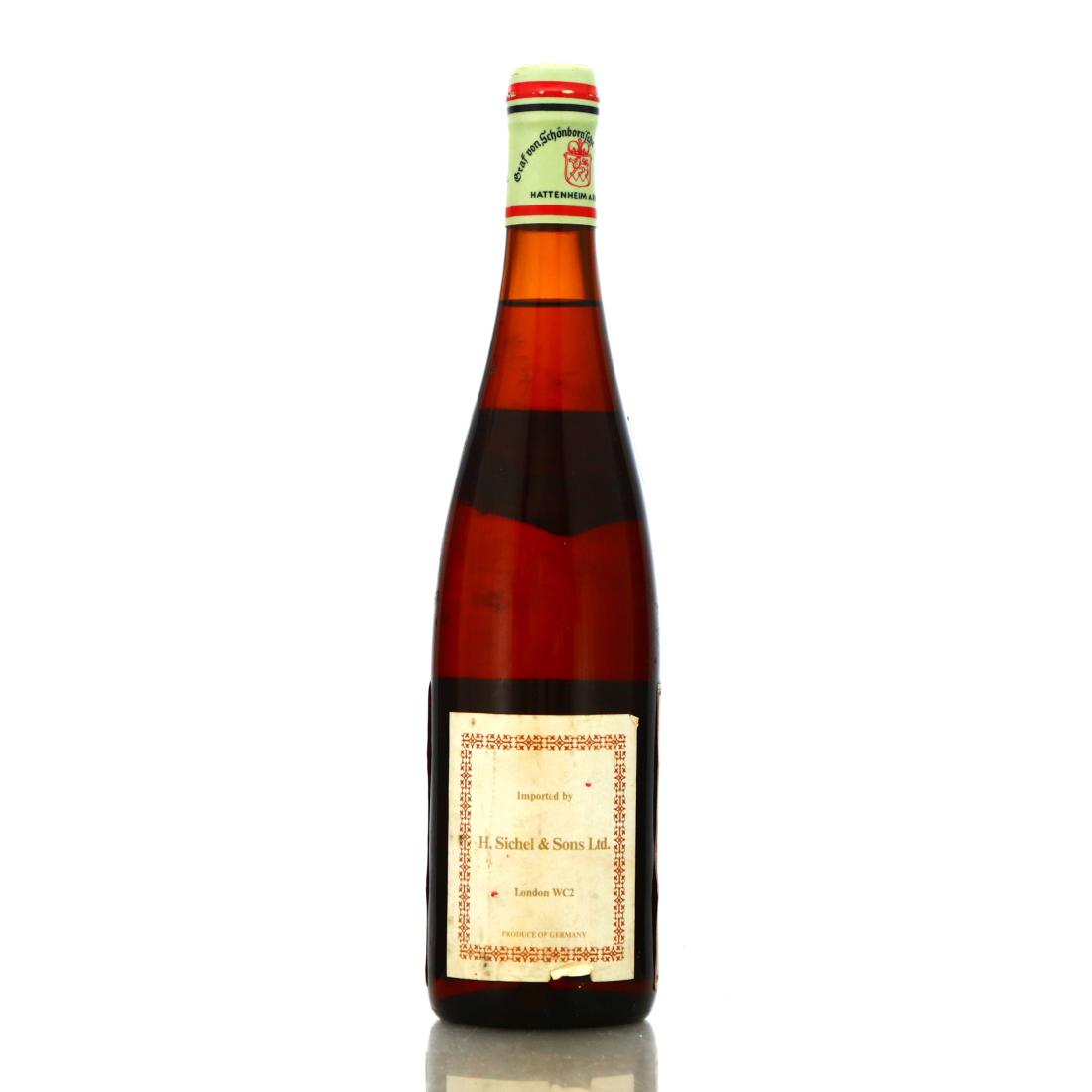 Image for Schloss Schonborn Johannisberger Klaus Riesling Auslese 1971 Rheingau
