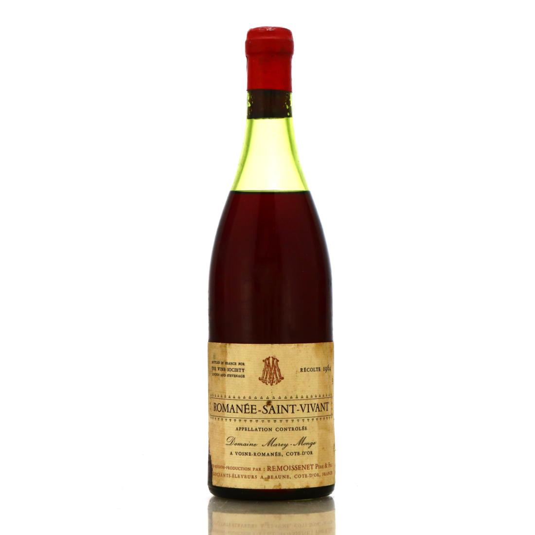 Image for Dom. Marey-Monge 1964 Romanée-Saint-Vivant Grand-Cru