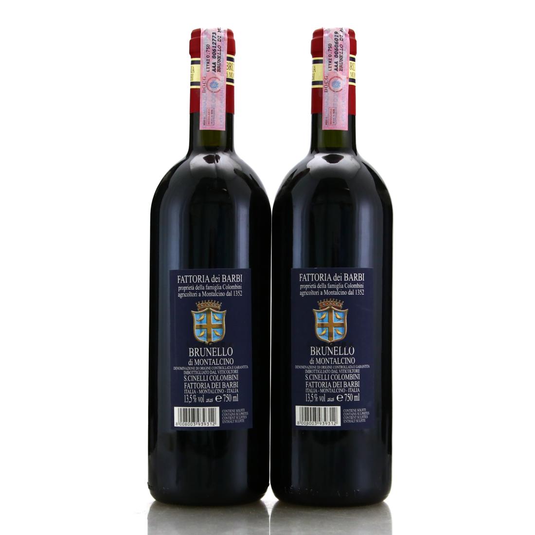 Image for Fattoria Dei Barbi 2001 Brunello di Montalcino