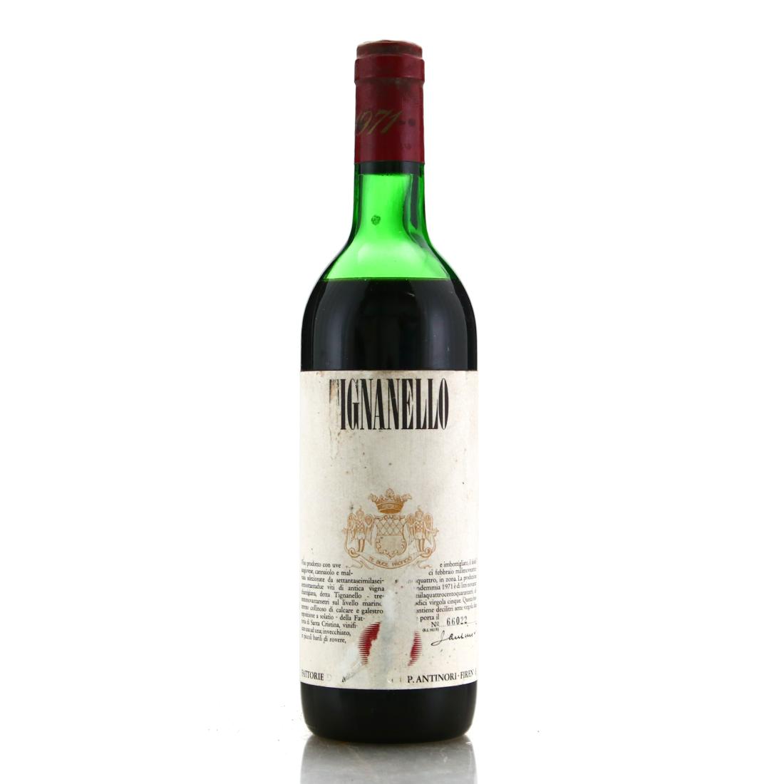 Image for Tignanello 1971 Tuscany