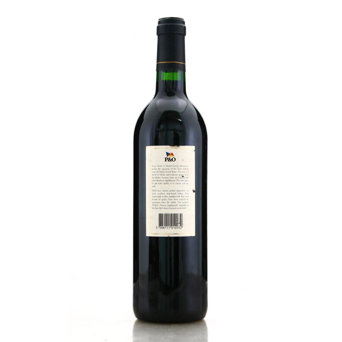 Image for P&O Claret 1993 Bordeaux