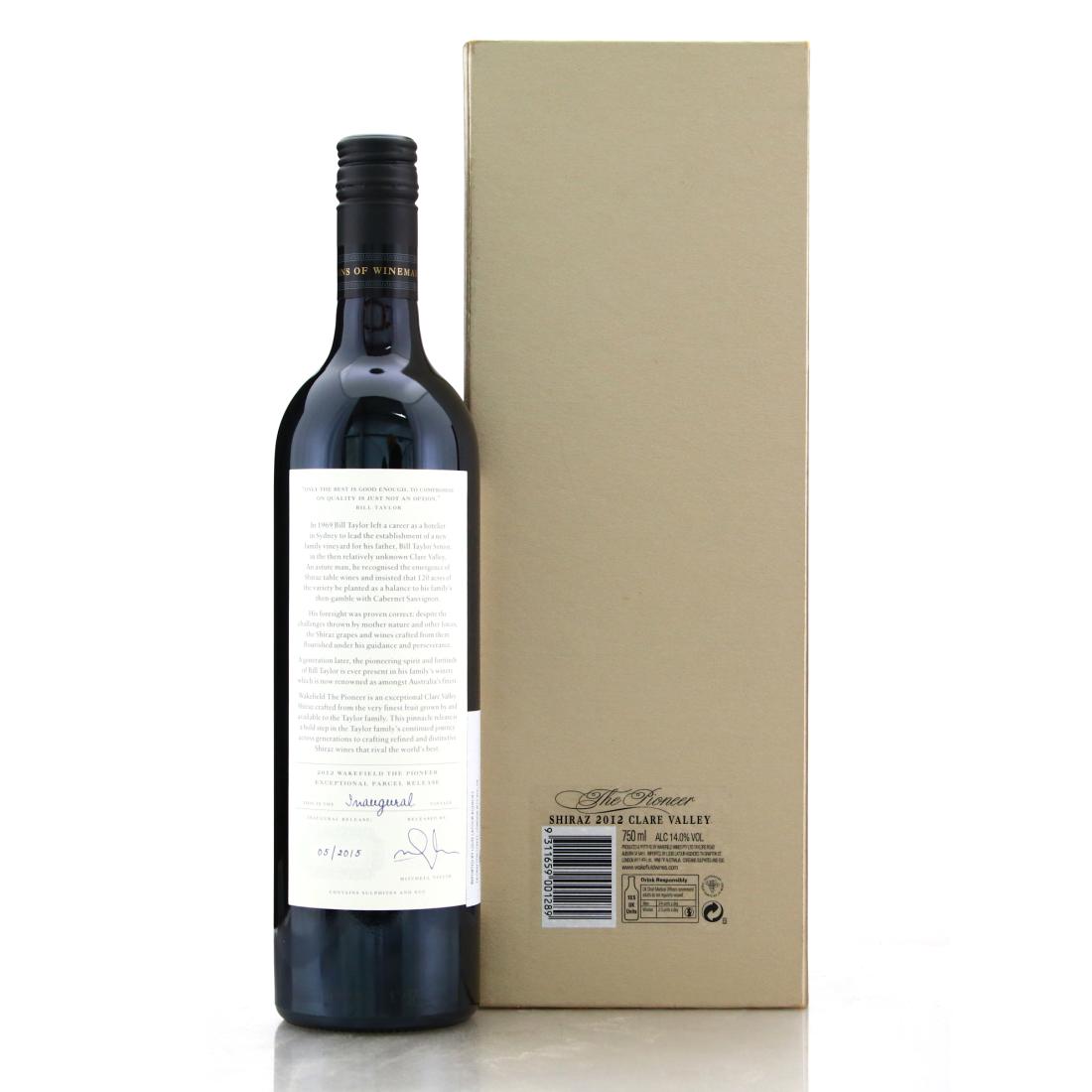 Image for Wakefield The Pioneer Shiraz 2012 Clare Valley