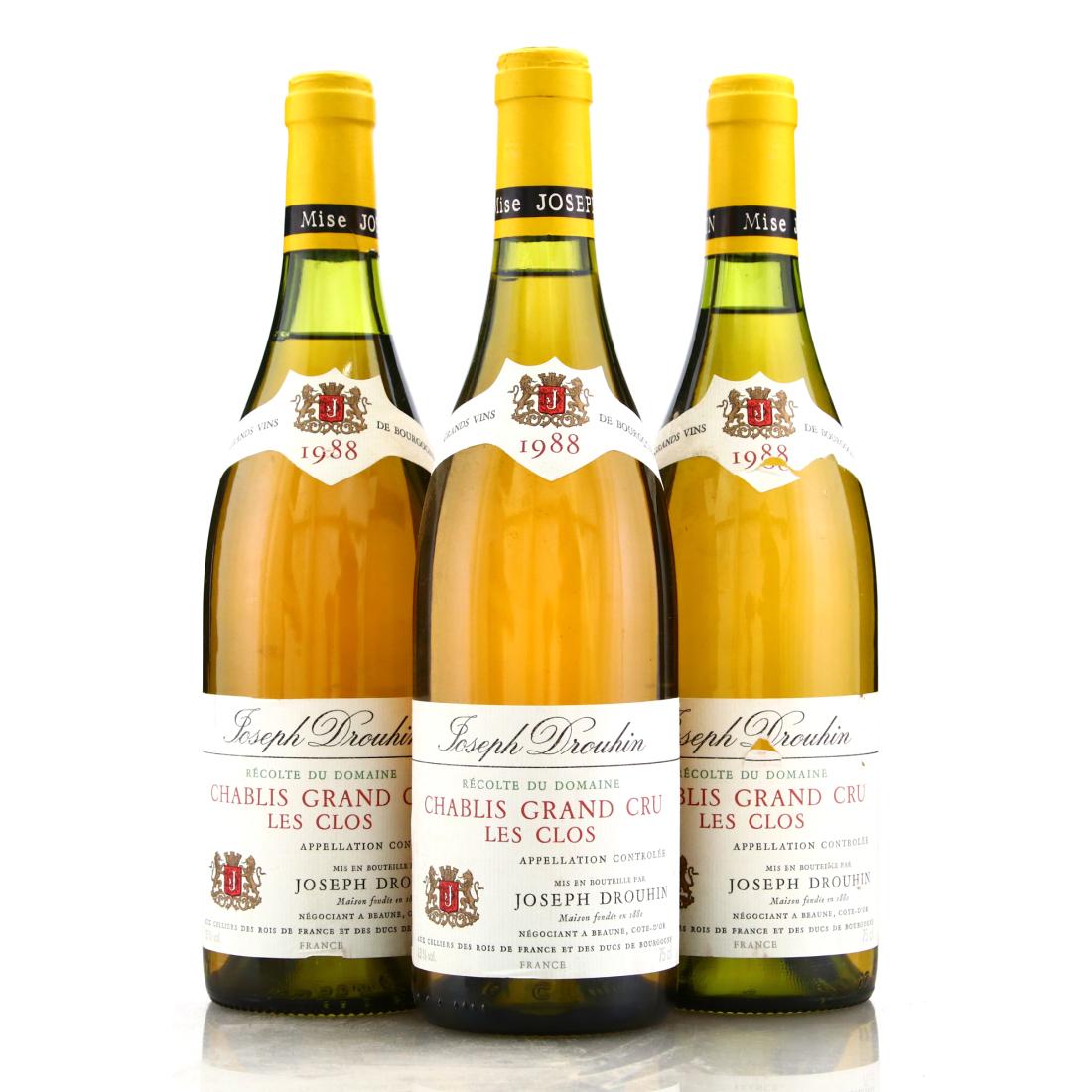 Image for J.Drouhin Les Clos 1988 Chablis Grand-Cru