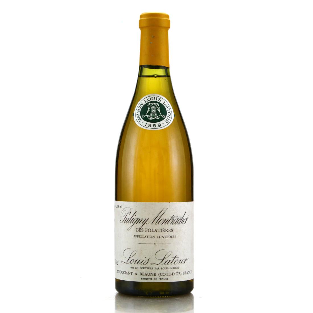 Image for L.Latour Folatieres 1989 Puligny-Montrachet 1er Cru