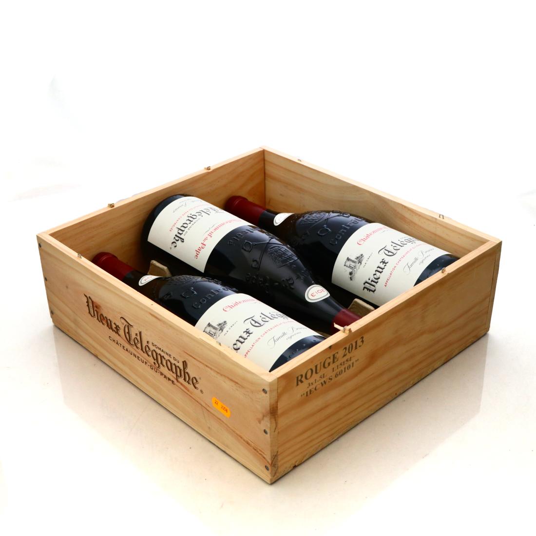 Image for Dom. Du Vieux Telegraphe 2013 Chateauneuf-Du-Pape 3x150cl / OWC