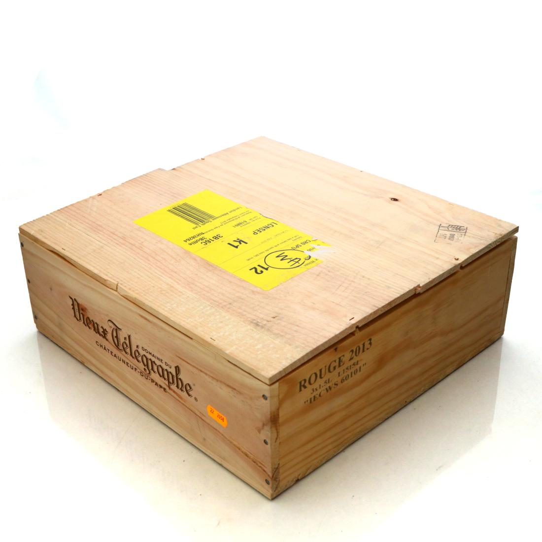 Image for Dom. Du Vieux Telegraphe 2013 Chateauneuf-Du-Pape 3x150cl / OWC