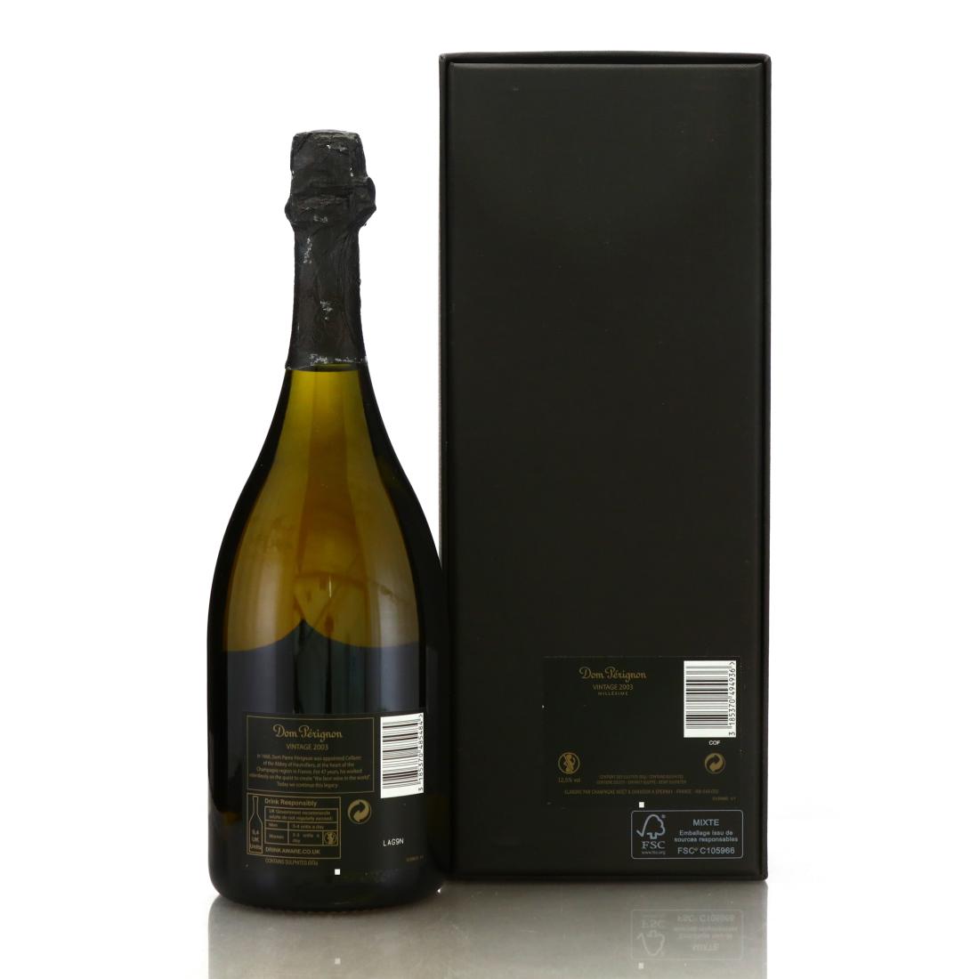 Image for Dom Perignon Millesime 2003 Vintage Champagne