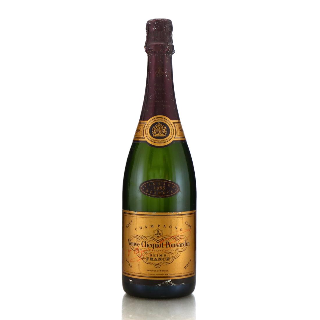 Image for Veuve Clicquot Ponsardin Brut Reserve 1988 Vintage Champagne
