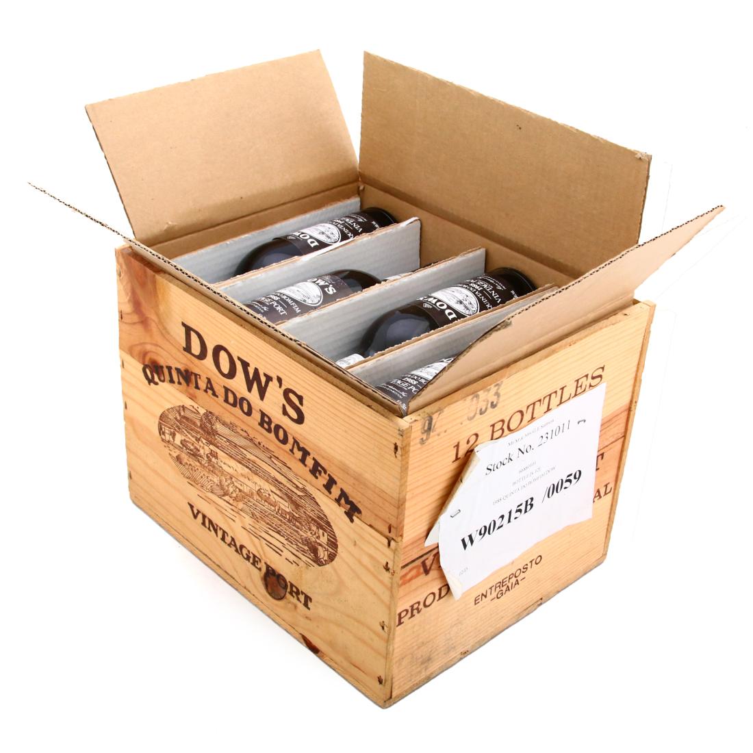 Image for Dow's Quinta Do Bomfim 1988 Vintage Port 12x75cl