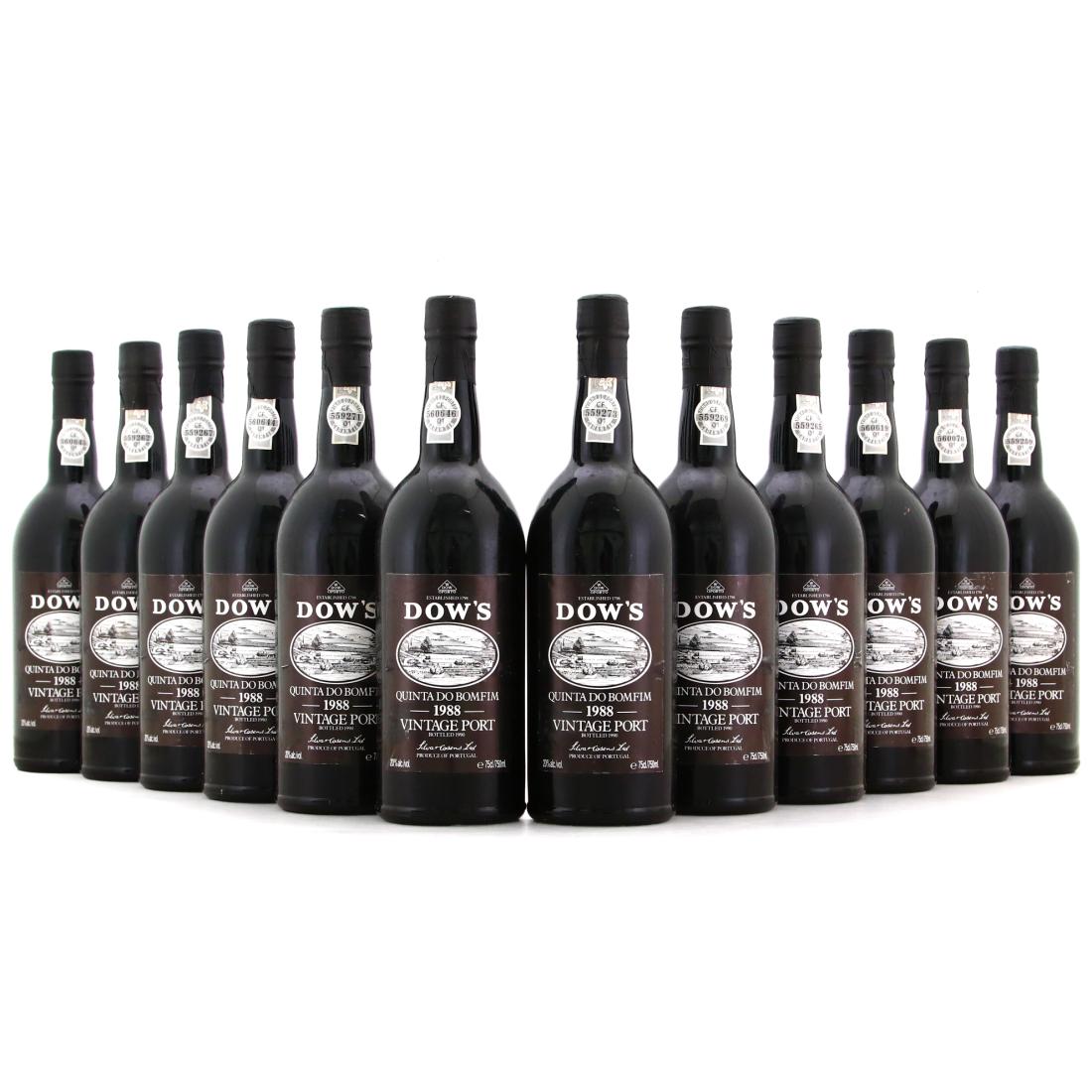 Image for Dow's Quinta Do Bomfim 1988 Vintage Port 12x75cl