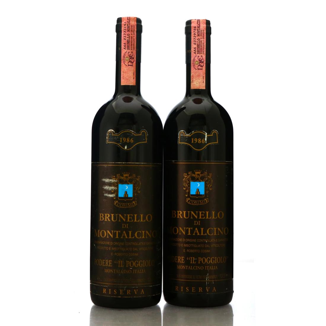 Image for Cosimi Podere il Poggiolo Riserva 1986 Brunello di