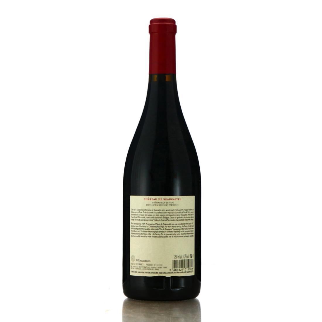 Image for Ch. De Beaucastel 2015 Chateauneuf-Du-Pape