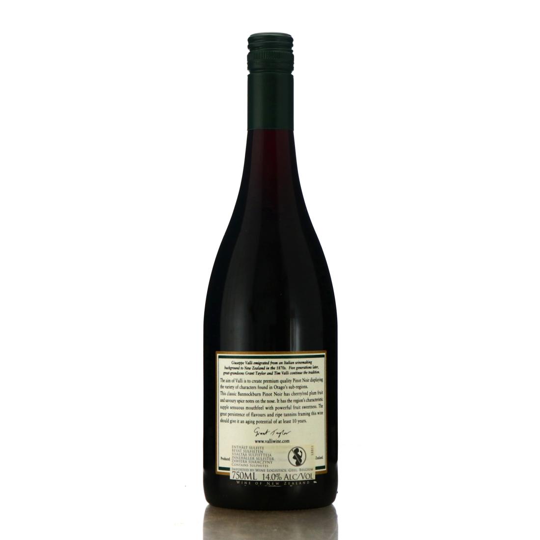Image for Valli Bannockburn Vineyard Pinot Noir 2011 Central Otago