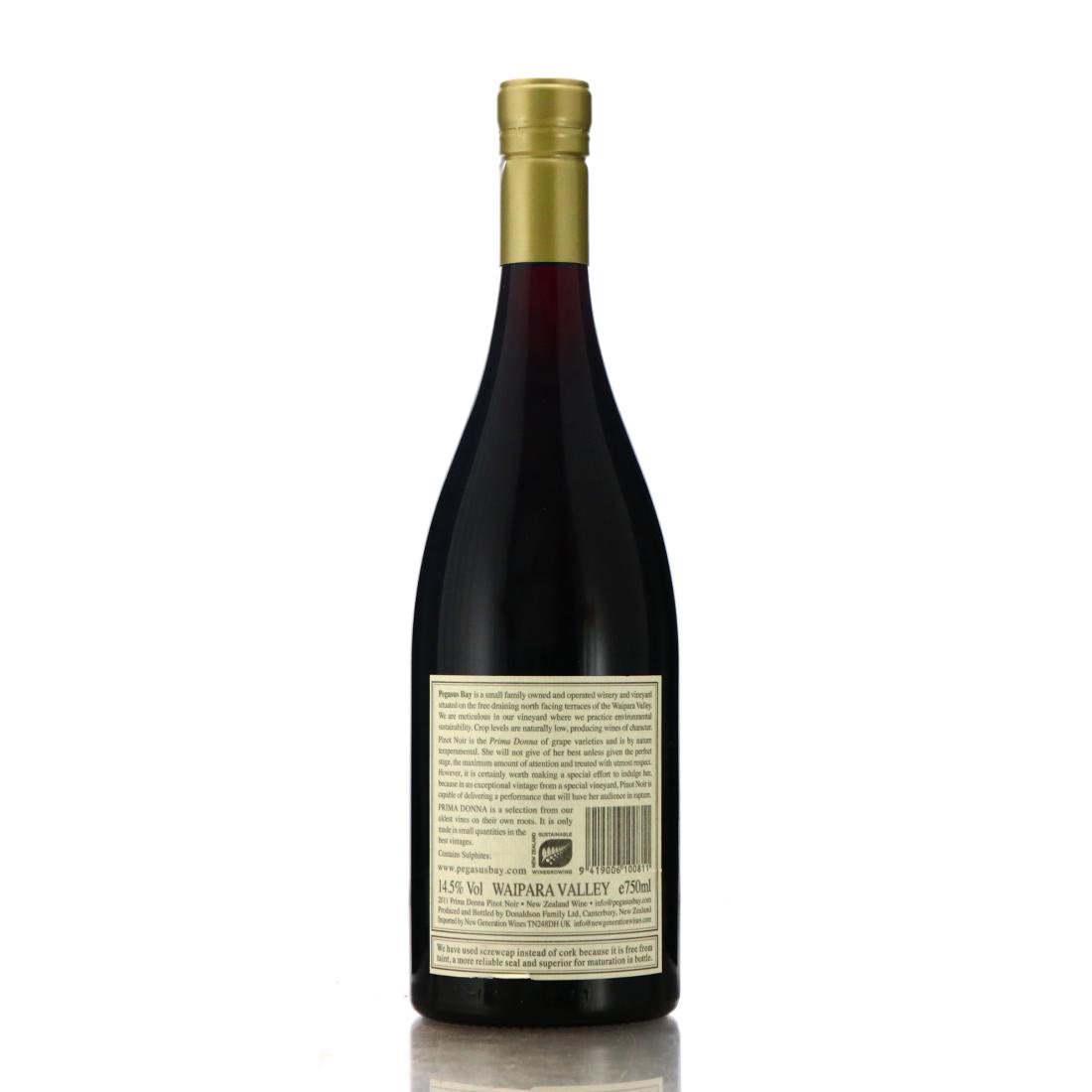 Image for Pegasus Bay Prima Donna Pinot Noir 2011 Waipara Valley