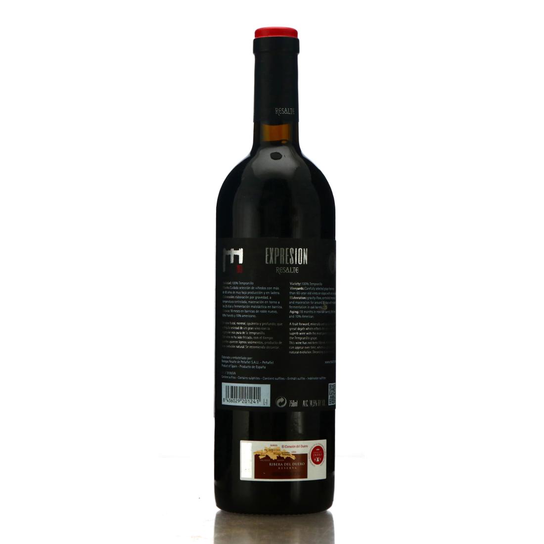 Image for Resalte Expresion Tempranillo 2011 Ribera Del Duero