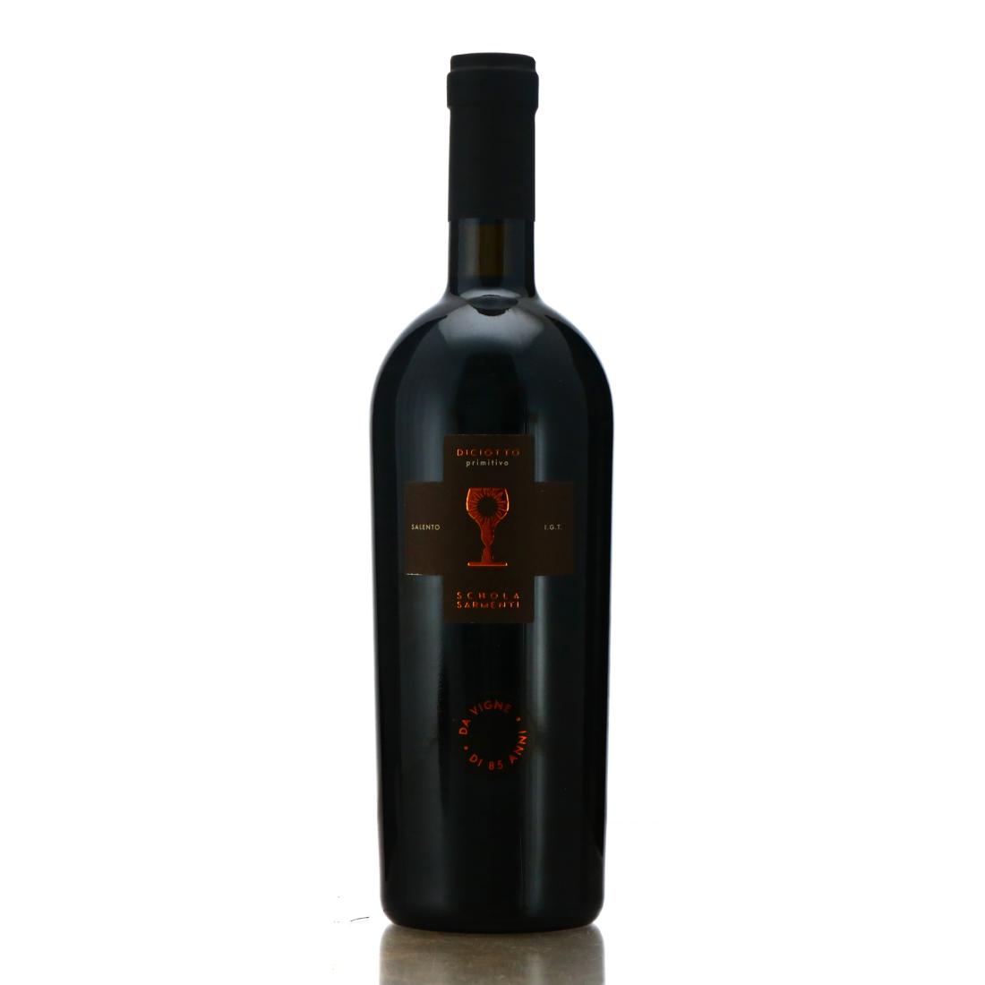 Image for Schola Sarmenti Diciotto Primitivo 2015 Puglia