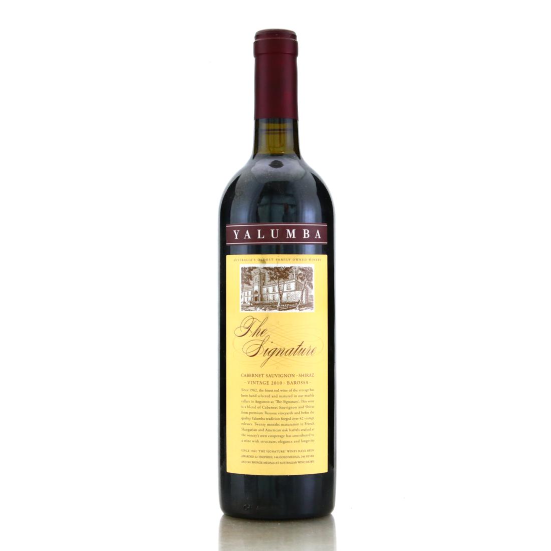 Yalumba Signature Cabernet Sauvignon Shiraz 2010 Barossa