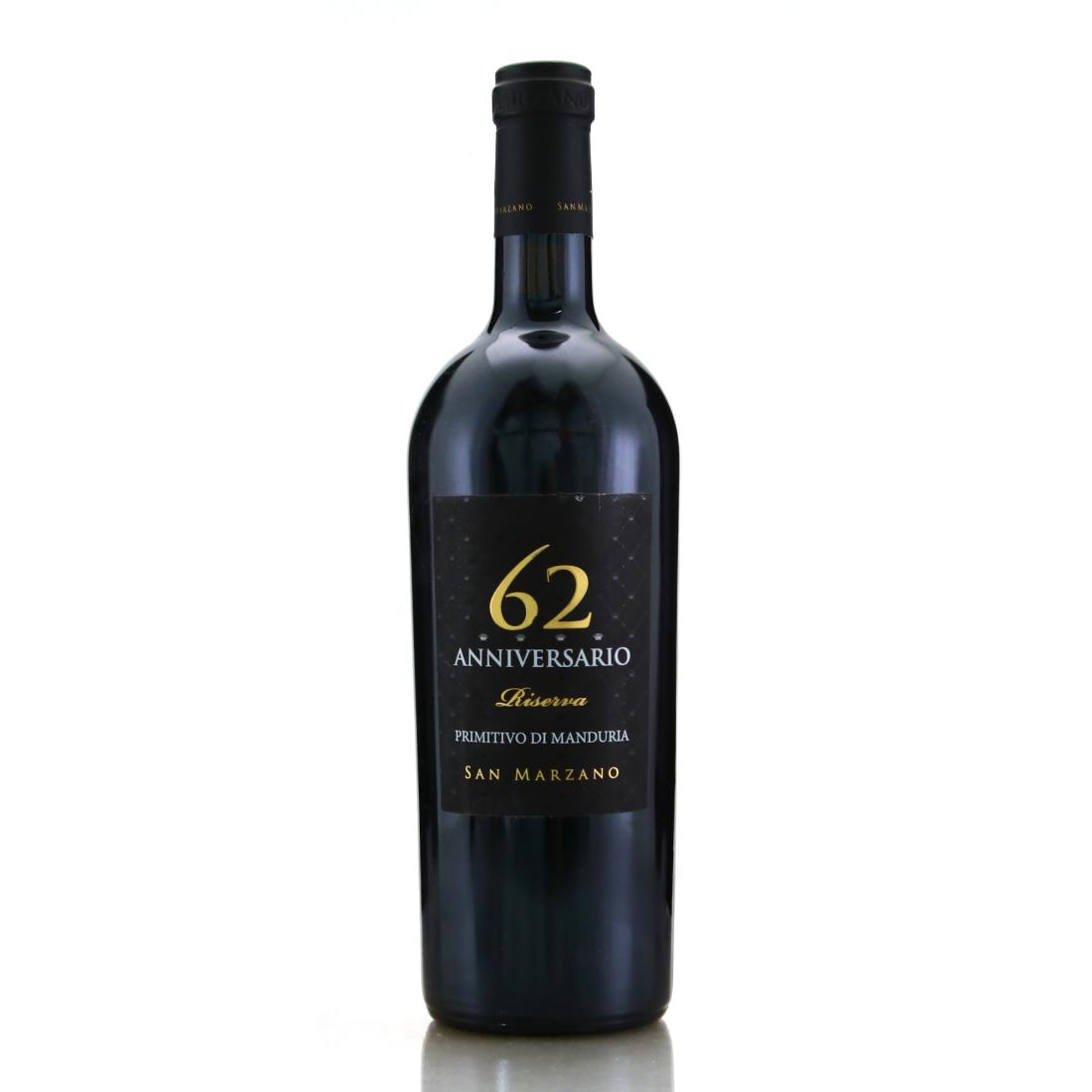 Image for San Marzano 62 Anniversario Primitivo Riserva 2014 Puglia 