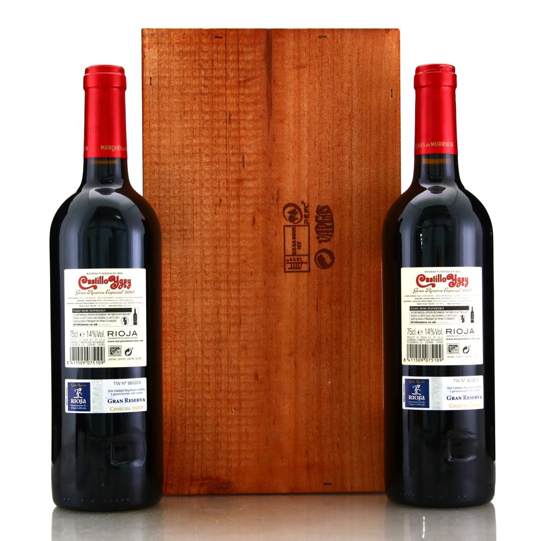 Image for Marques De Murrieta Castillo Ygay 2007 Rioja Gran Reserva Especial