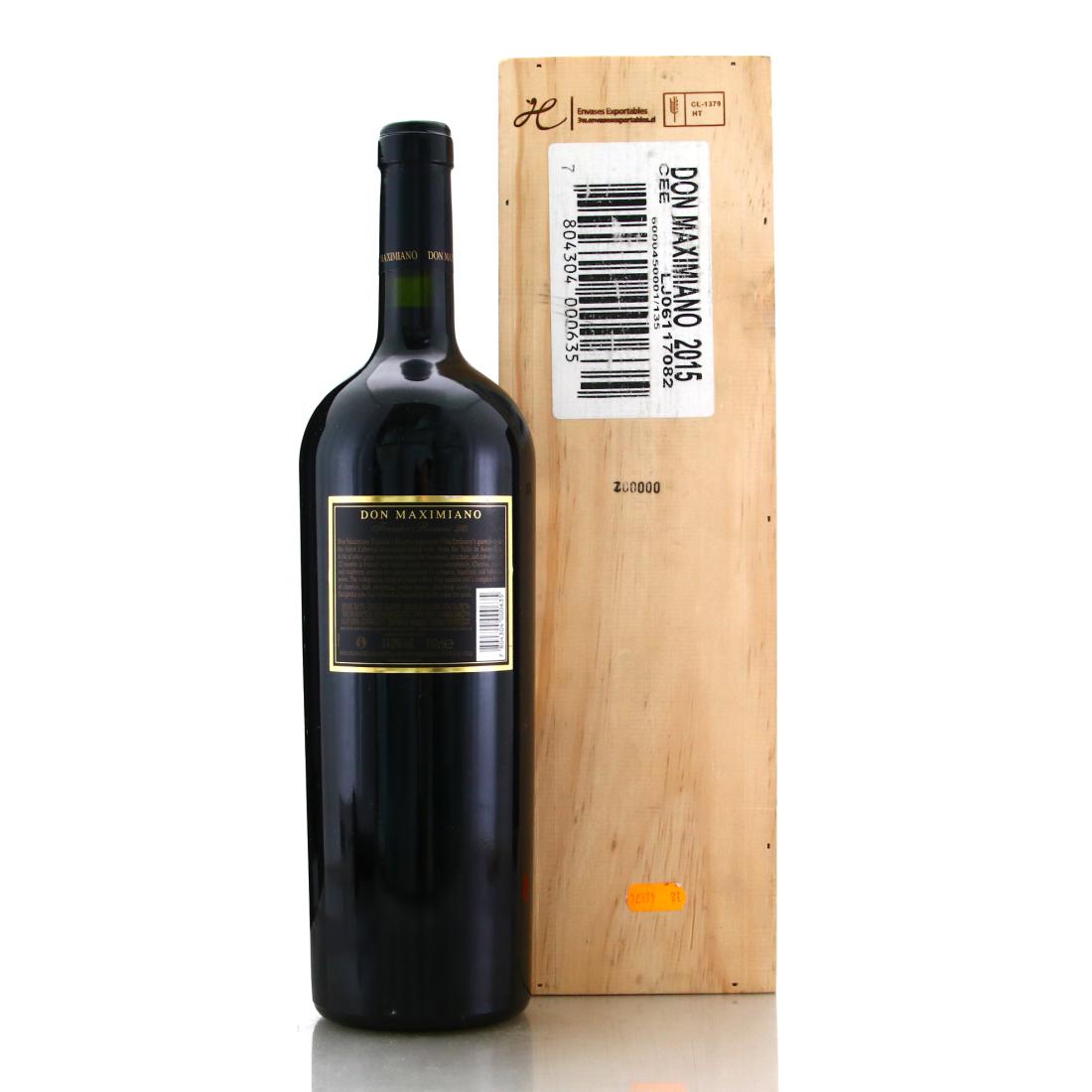 Image for Errazuriz Don Maximiano 2015 Aconcagua 1.5 litre