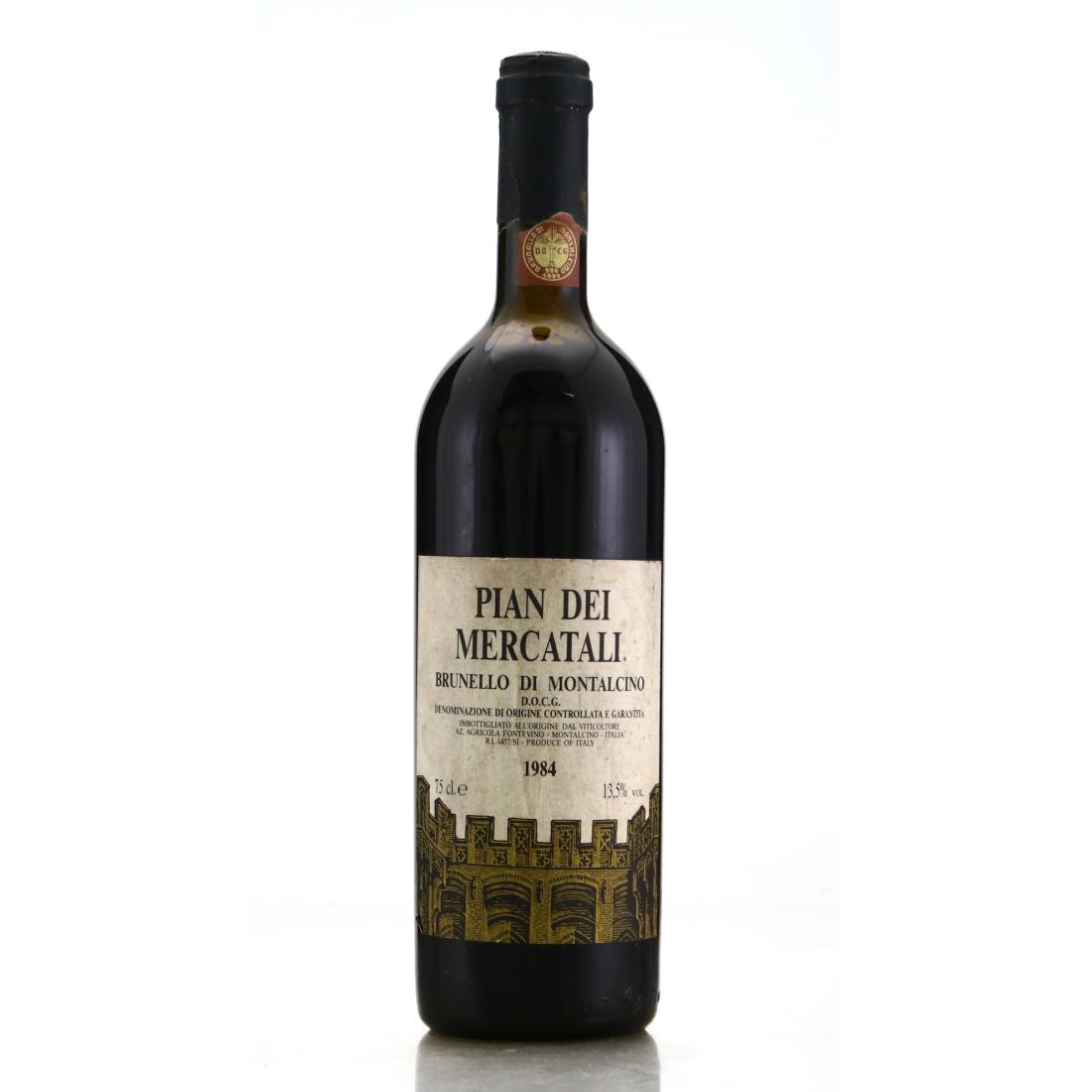 Image for Pian Dei Mercatali 1984 Brunello di Montalcino