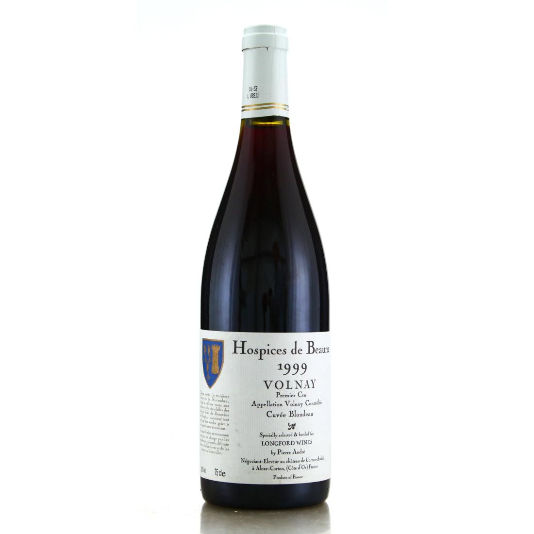 Image for Ch. De Corton-Andre Cuvee Blondeau 1999 Volnay 1er-Cru