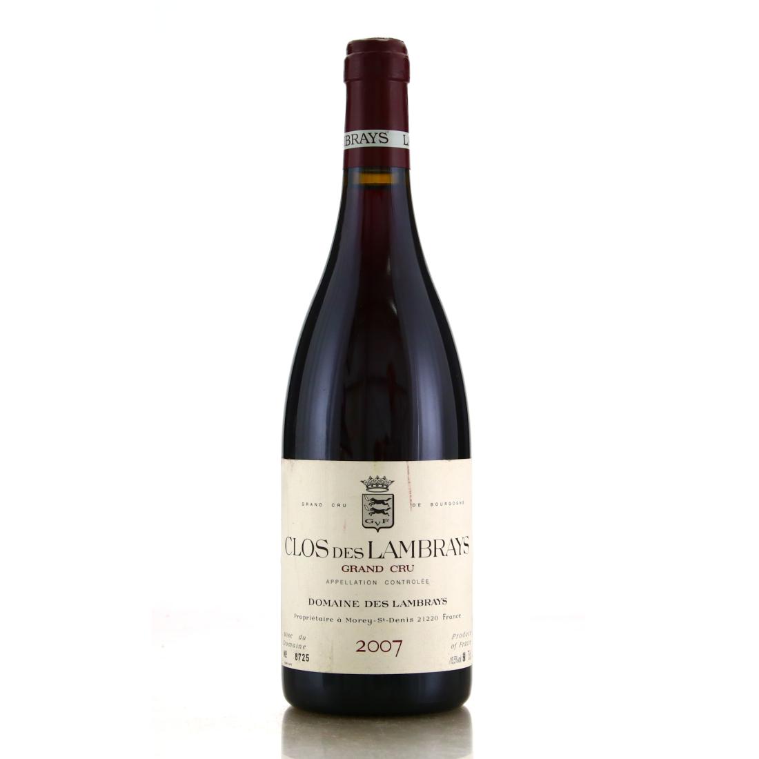 Image for Dom. Des Lambrays 2007 Clos Des Lambrays Grand Cru