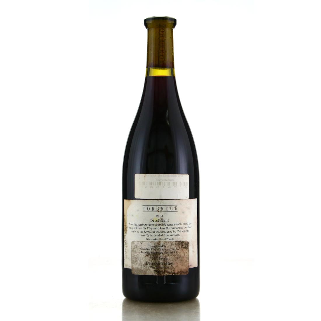 Image for Torbreck Descendant 2003 Barossa