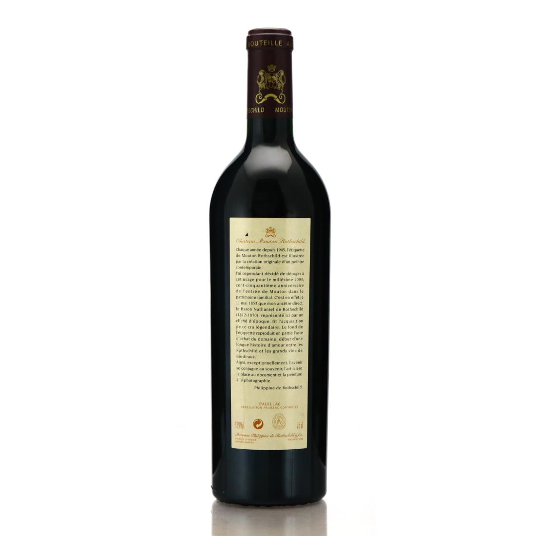 Image for Ch. Mouton-Rothschild 2003 Pauillac 1er-Cru