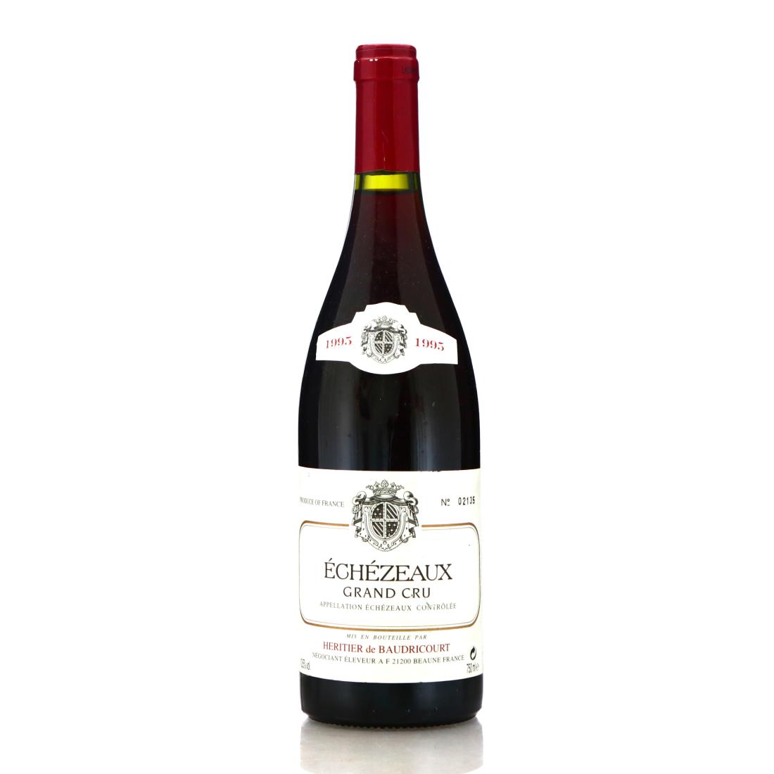 Image for Heritiers de Baudricourt 1995 Echezeaux Grand-Cru
